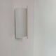 Vintage opaline glass wall light, Delmas France 1970