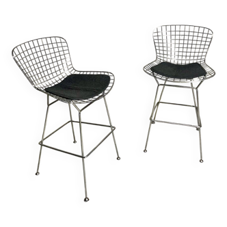 Pair of Harry Bertoia bar chairs