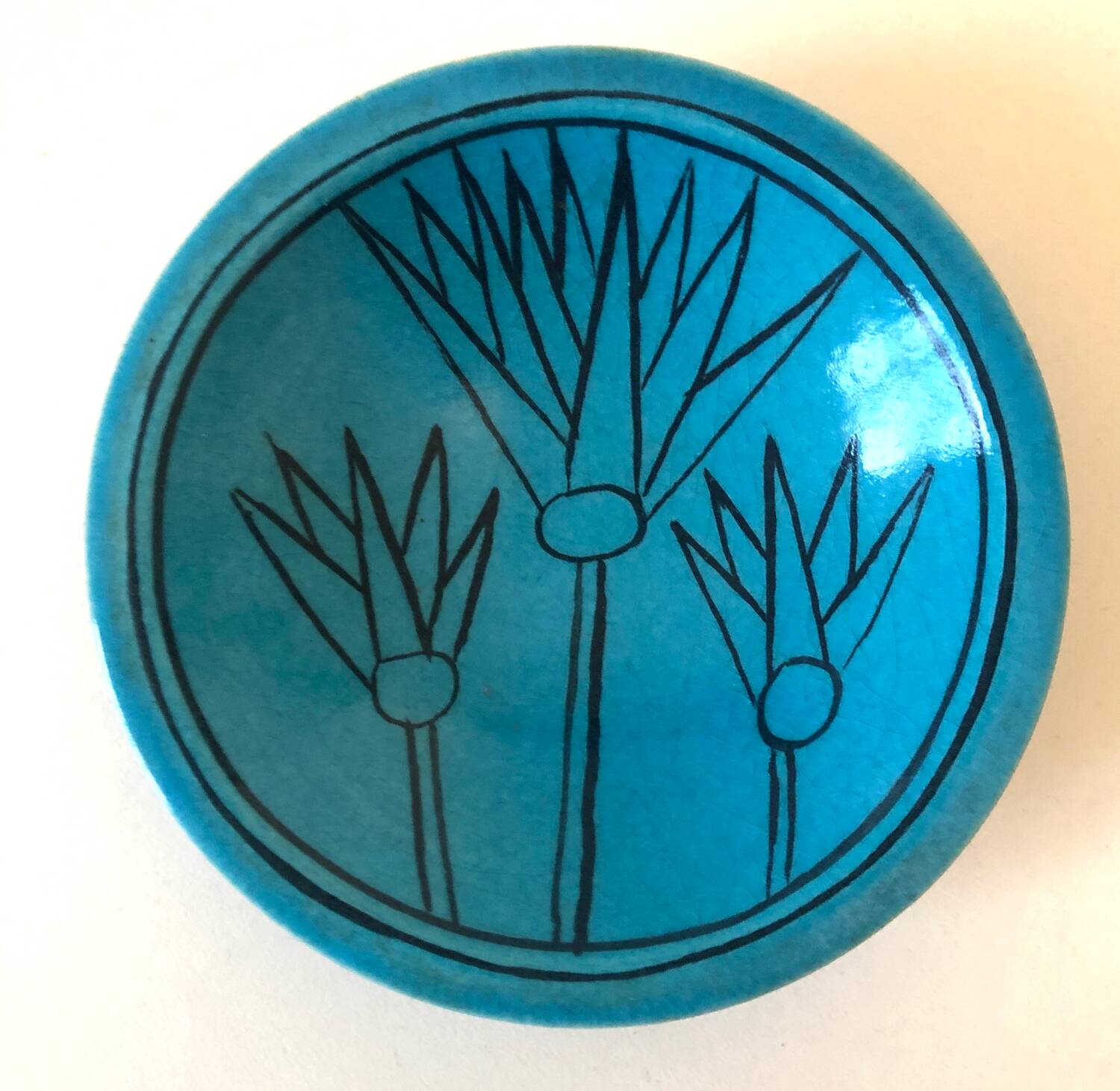 Blue Papyrus Cup