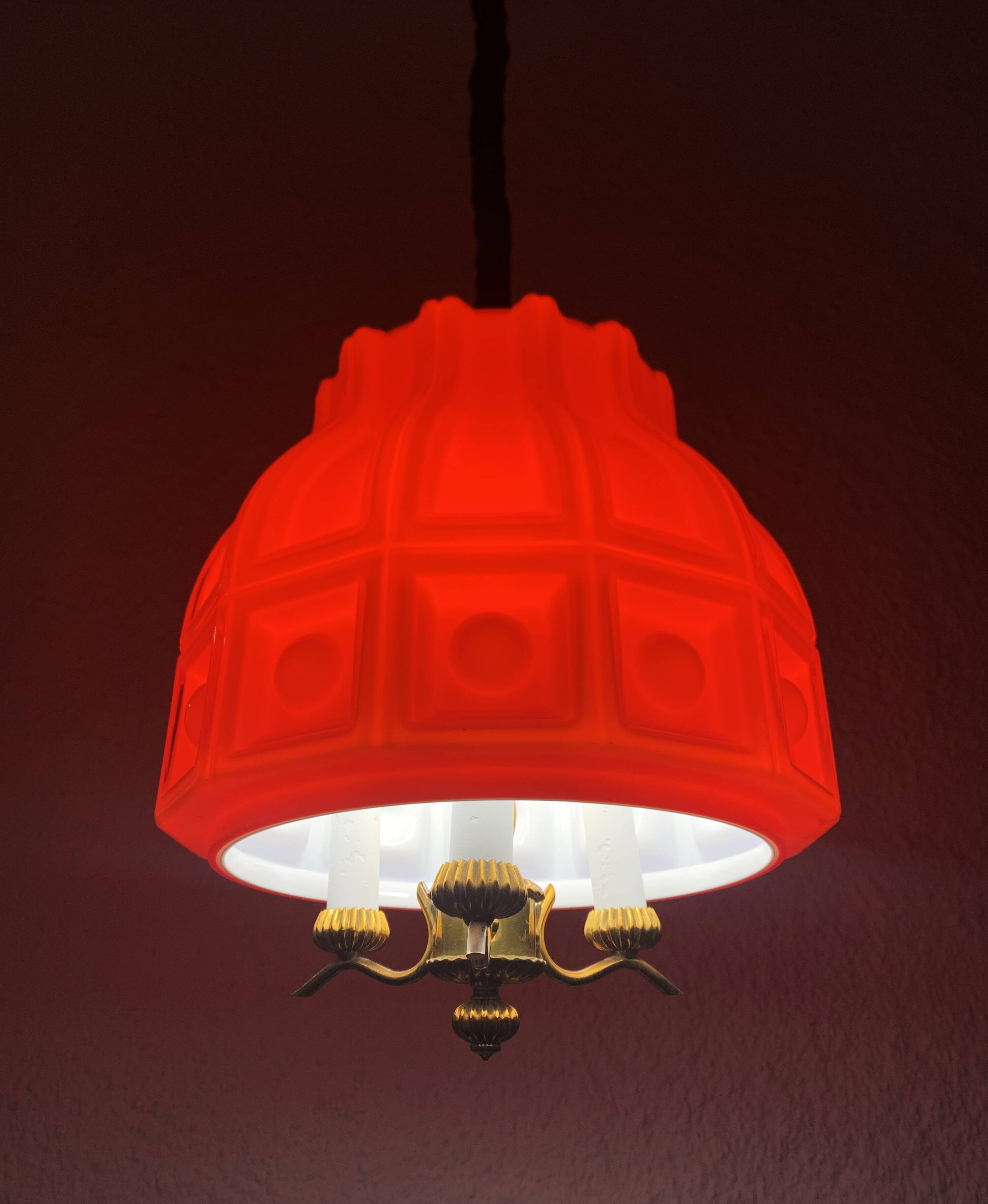 Helena Tynell pendant light for flygsfors Sweden, 1960s