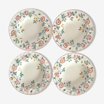 4 assiettes creuses anglaises The Chartwell Collection Churchill England