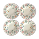 4 English Hollow Plates The Chartwell Collection Churchill England
