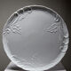 Vintage/antique large pie dish fine white Limoges porcelain.