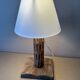 Vintage wooden table lamp