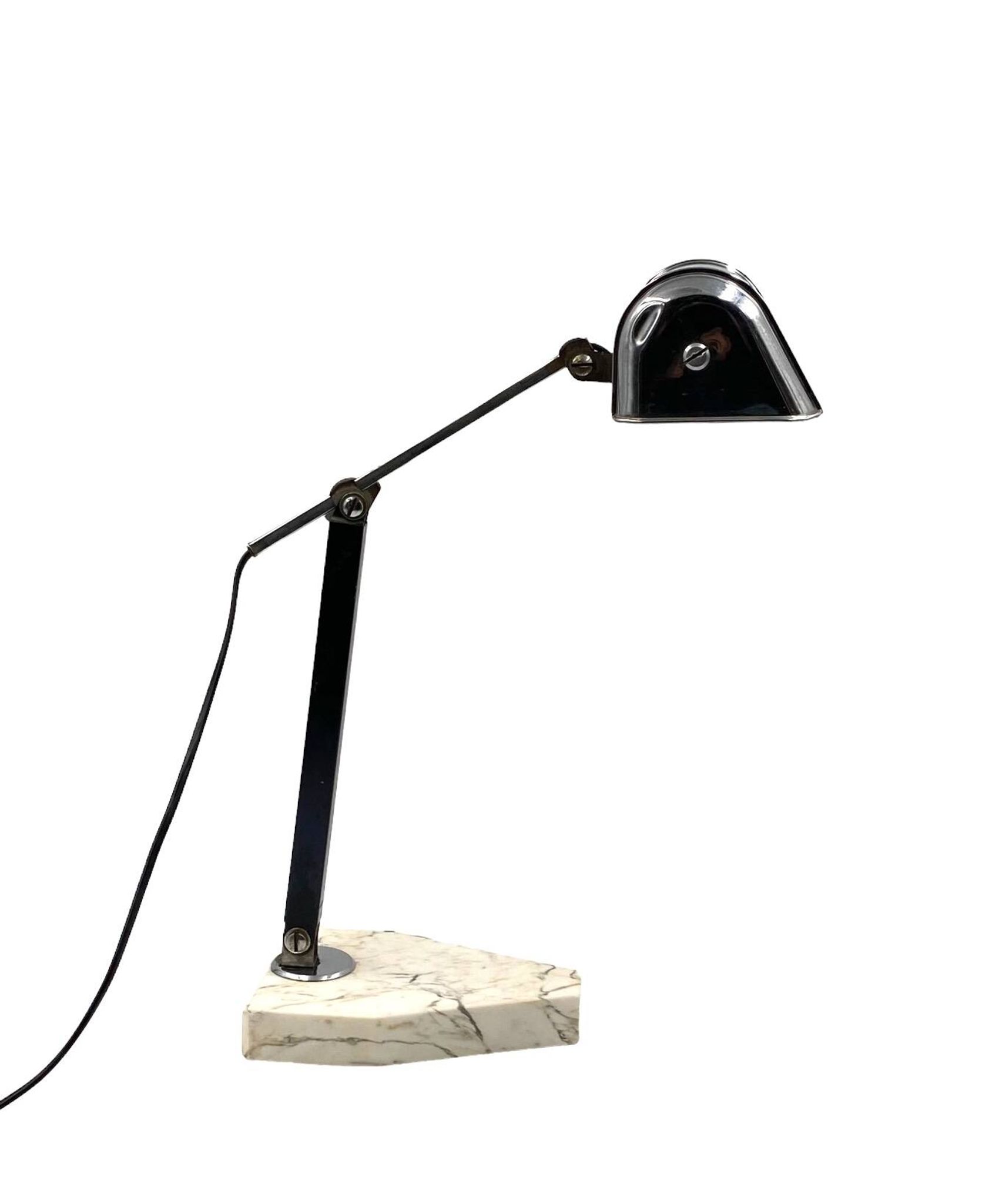 Lampe de bureau Art Déco, Fare France, vers 1930