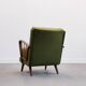 Vintage Lounger Chair in Grass Green, 1950s