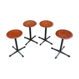 Set of 4 vintage Eromes stools