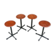 Set of 4 vintage Eromes stools