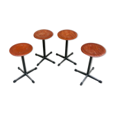 Set of 4 vintage Eromes stools
