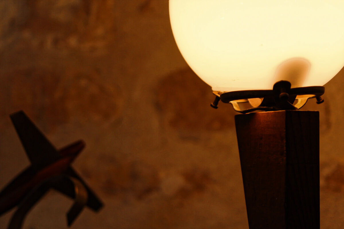 Bedside lamp, art deco airplane nightlight