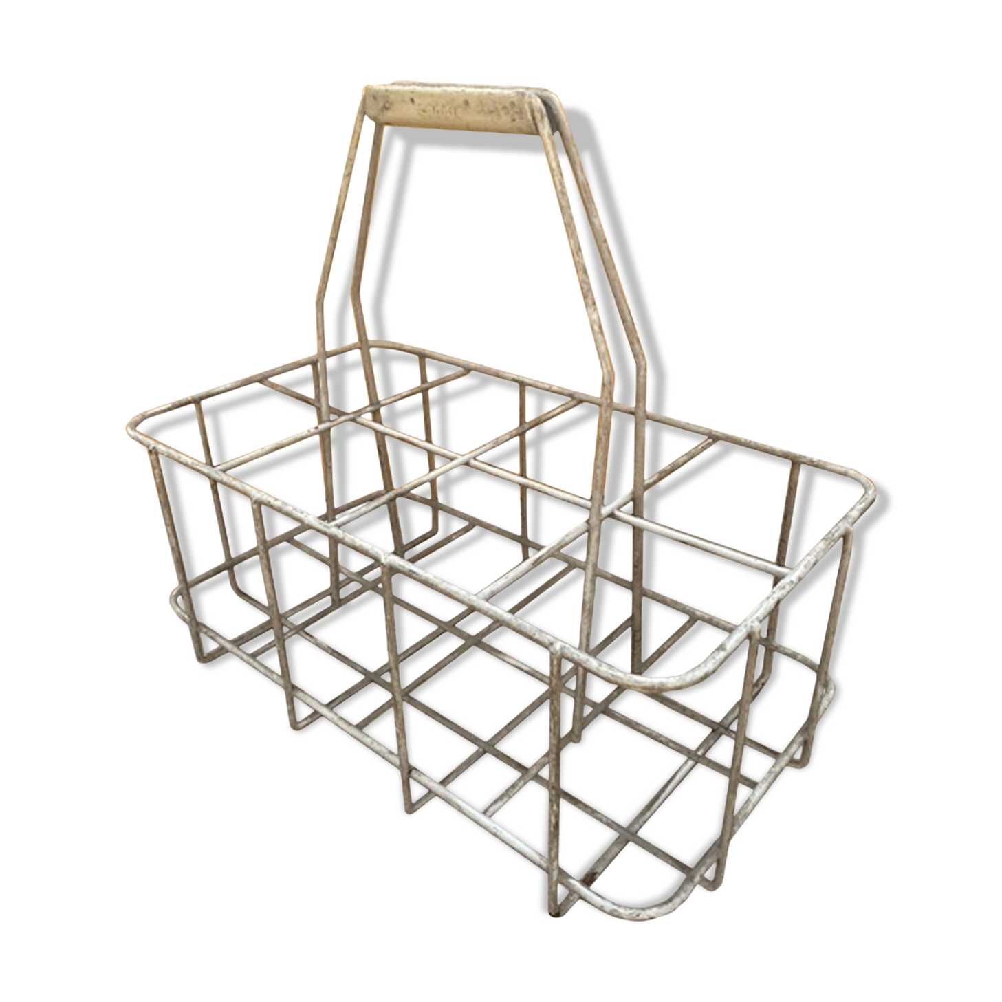 Porte bouteilles caddie, vintage année 60