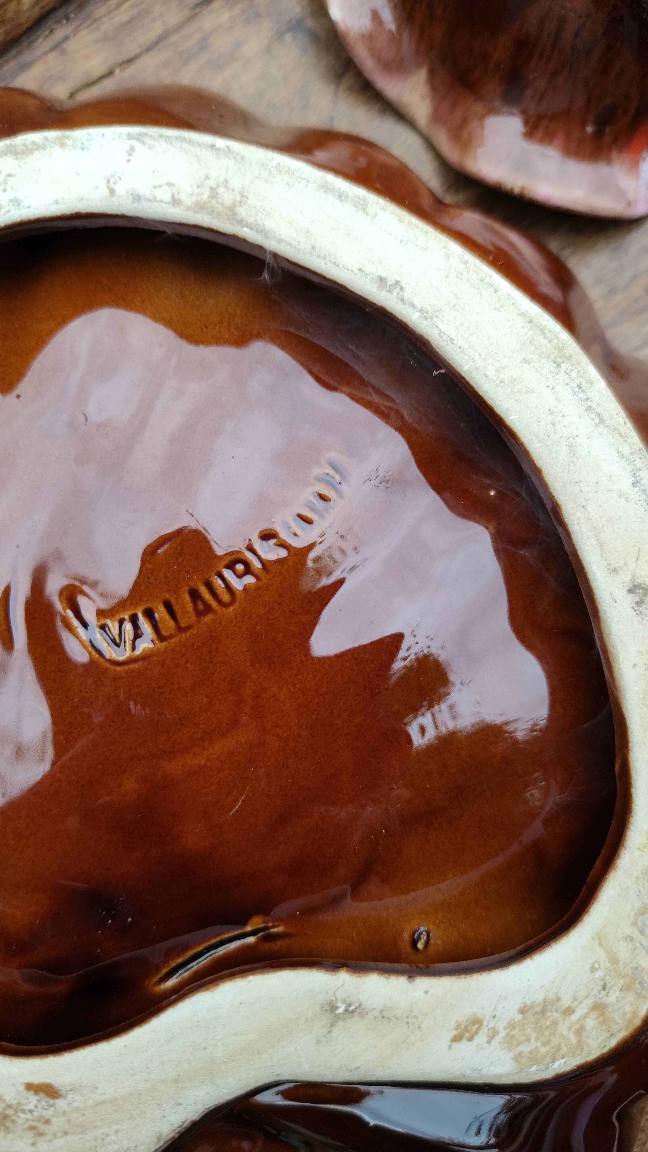 Set of five maritime ceramics from Vallauris