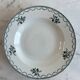 Set of 6 antique deep plates — Céranord pottery, model