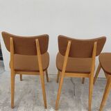 Série de 4 chaises vintage- 1950s