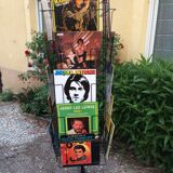 Presentation turnstile vinyl discs