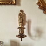 Pair of wall candle holders