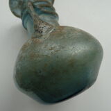 Miniature vase Scavo Seguso Vetri d'Arte iridescent glass Murano 1950