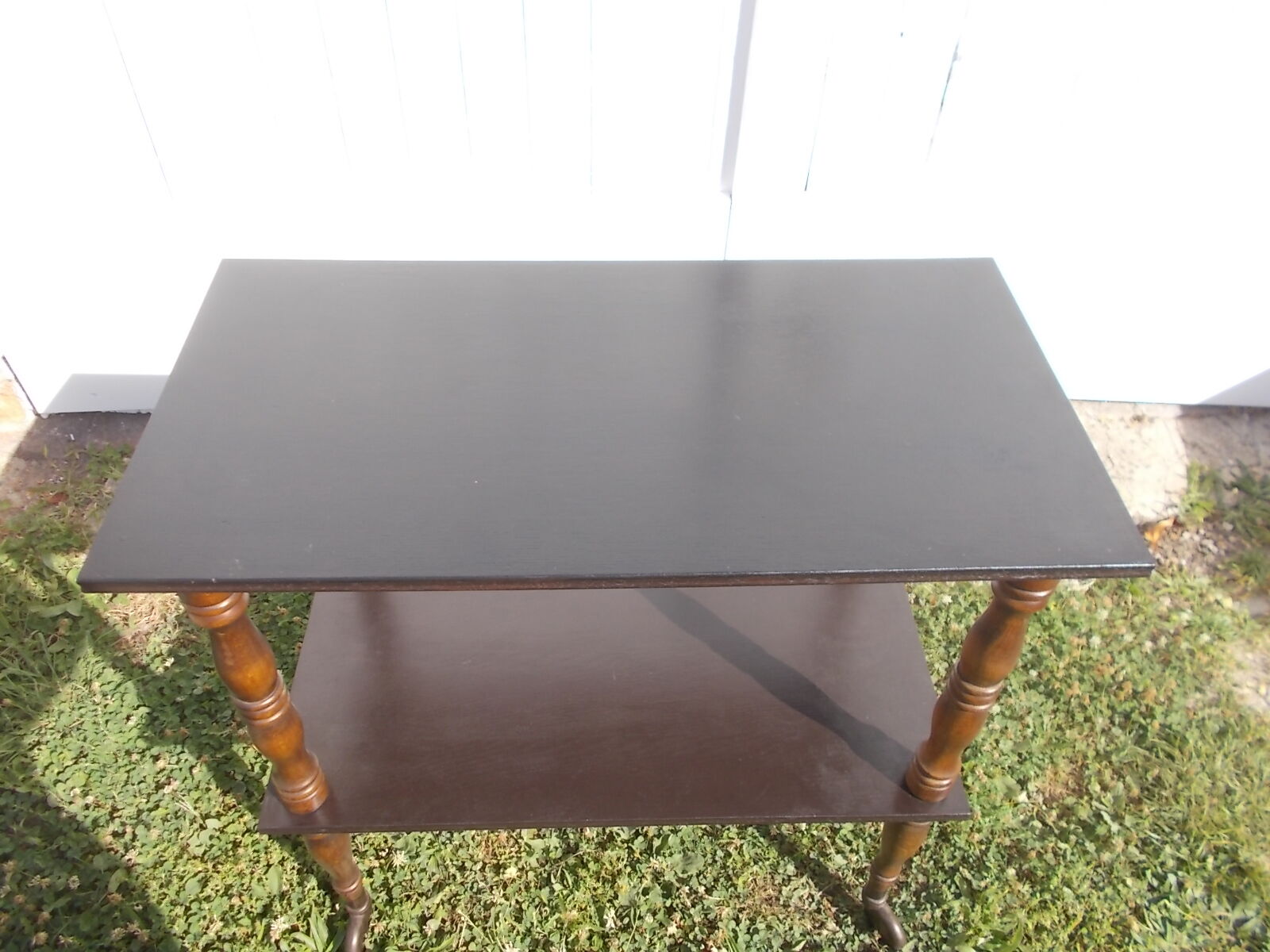 Wooden rolling table