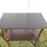 Wooden rolling table
