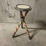 Kitsch pedestal table from the 70s