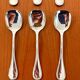 Christofle pearls, 6 ice cream spoons, sorbet, new condition