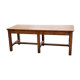 Table de ferme en chêne 6 pieds 2 tiroirs 200cm