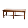 Oak farmhouse table 6 feet 2 drawers 200cm