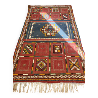 Vintage Berber rug 251cmx147cm