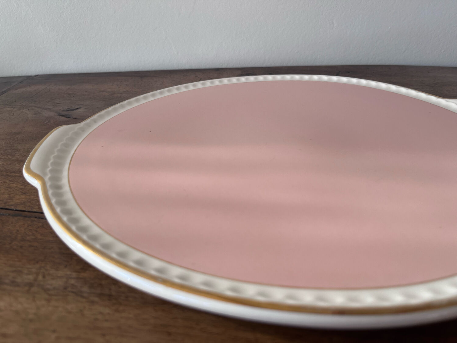 Old round cake dish Villeroy & Boch