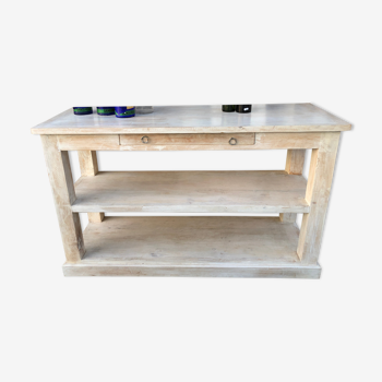 Draper's table, console, Shelf