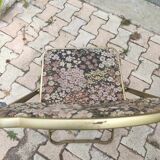 Folding chair "opera" floral pattern