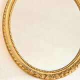Old gilded mirror
