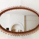 Rattan mirror