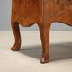 Ancient Baroque cabinet in walnut and cherry wood, Italy, 18th century.