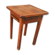 Table d'appoint, bout de canapé carré en chêne