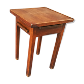 Table d'appoint, bout de canapé carré en chêne