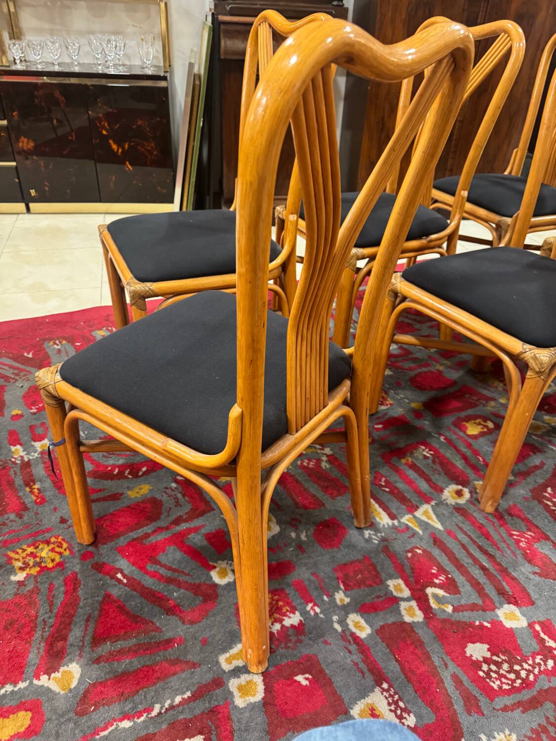 Chaise en rotin