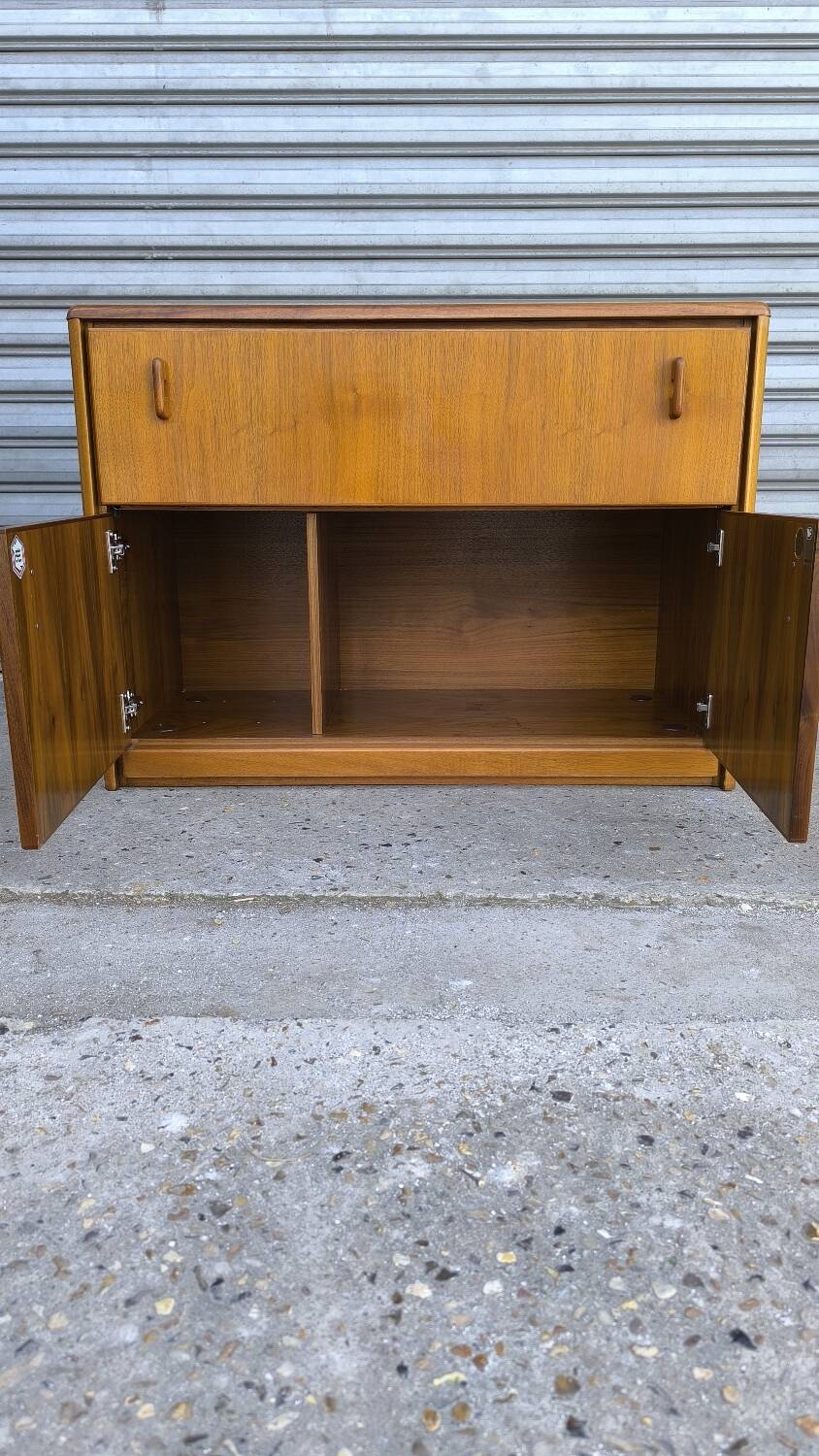 Scandinavian hifi furniture in solid teak 1960