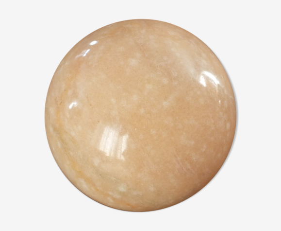 Boule ou sphère minérale décorative en marbre n°12