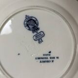 Duo d’assiettes en faïence du service Canova de BWM&Co.