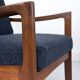 Fauteuils Senator en Teck et Laine par Ole Wanscher pour France & Søn, 1960s