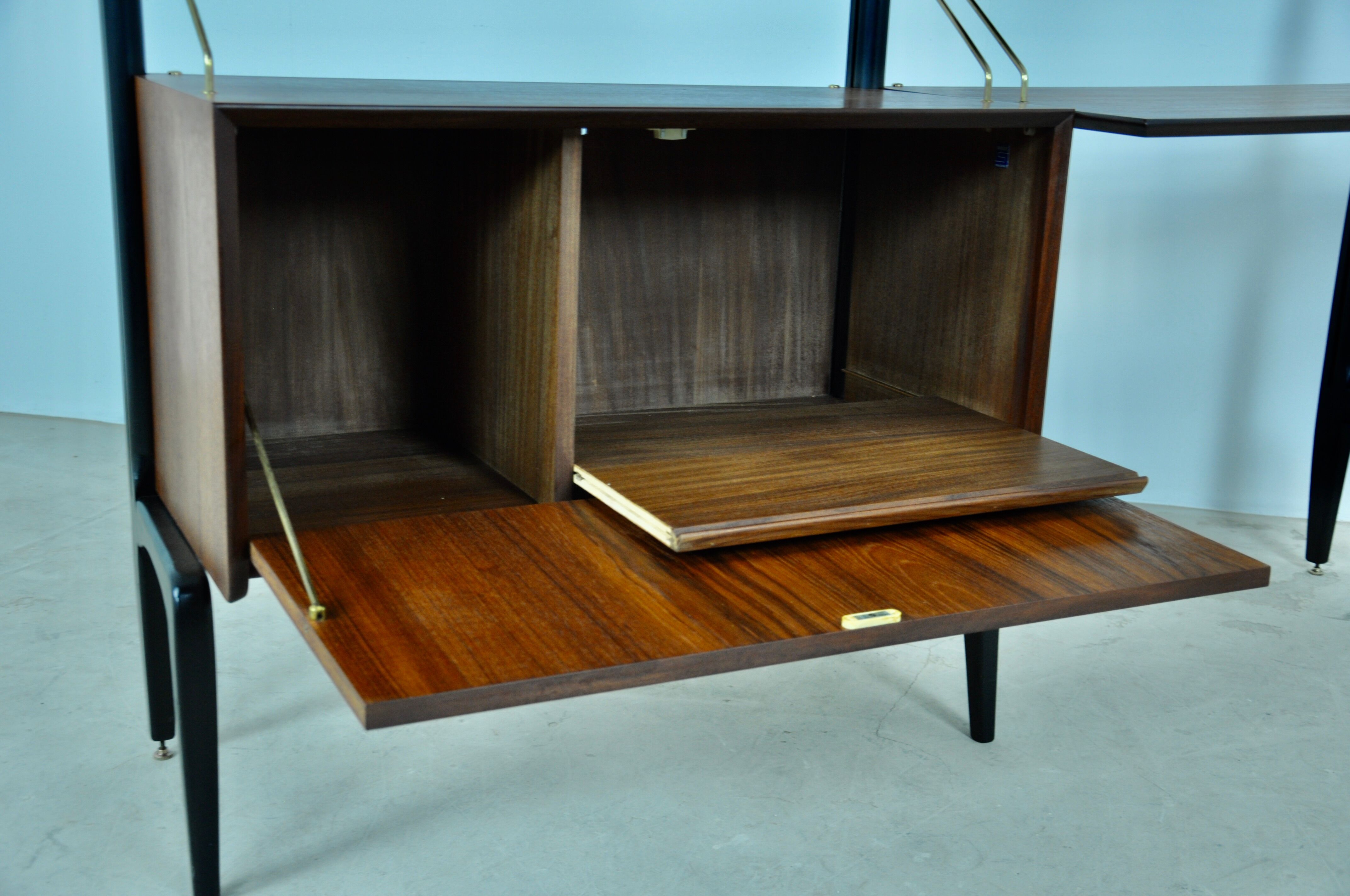 Bibliothèque by Louis van Teeffelen for WéBé, 1960