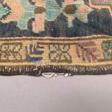 Tapis turc oushak 143x80 cm vintage