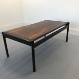 Mid-Century Modern Rosewood Coffee Table by Sven Ivar Dysthe,1970 s