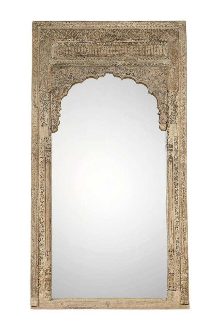 Teak mirror 160x18x288 natural