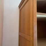 Vintage wardrobe with compass feet