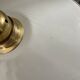 Pair of vintage wall lamps in enamelled sheet metal electrified to nine