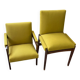 Reclining chairs in armchairs
