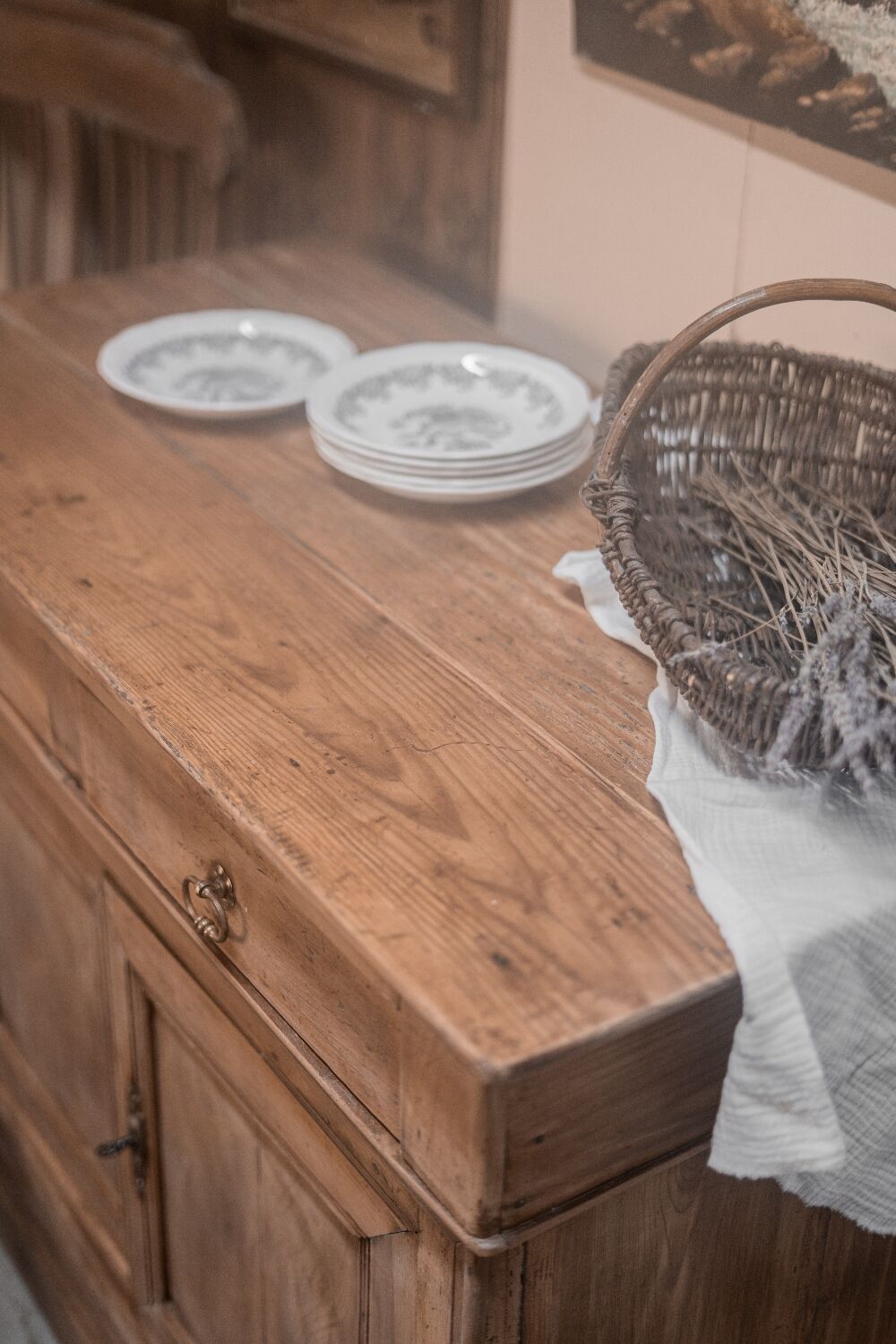 Renovated antique sideboard
