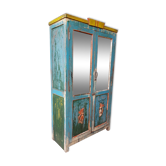 Burmese teak cupboard cabinet